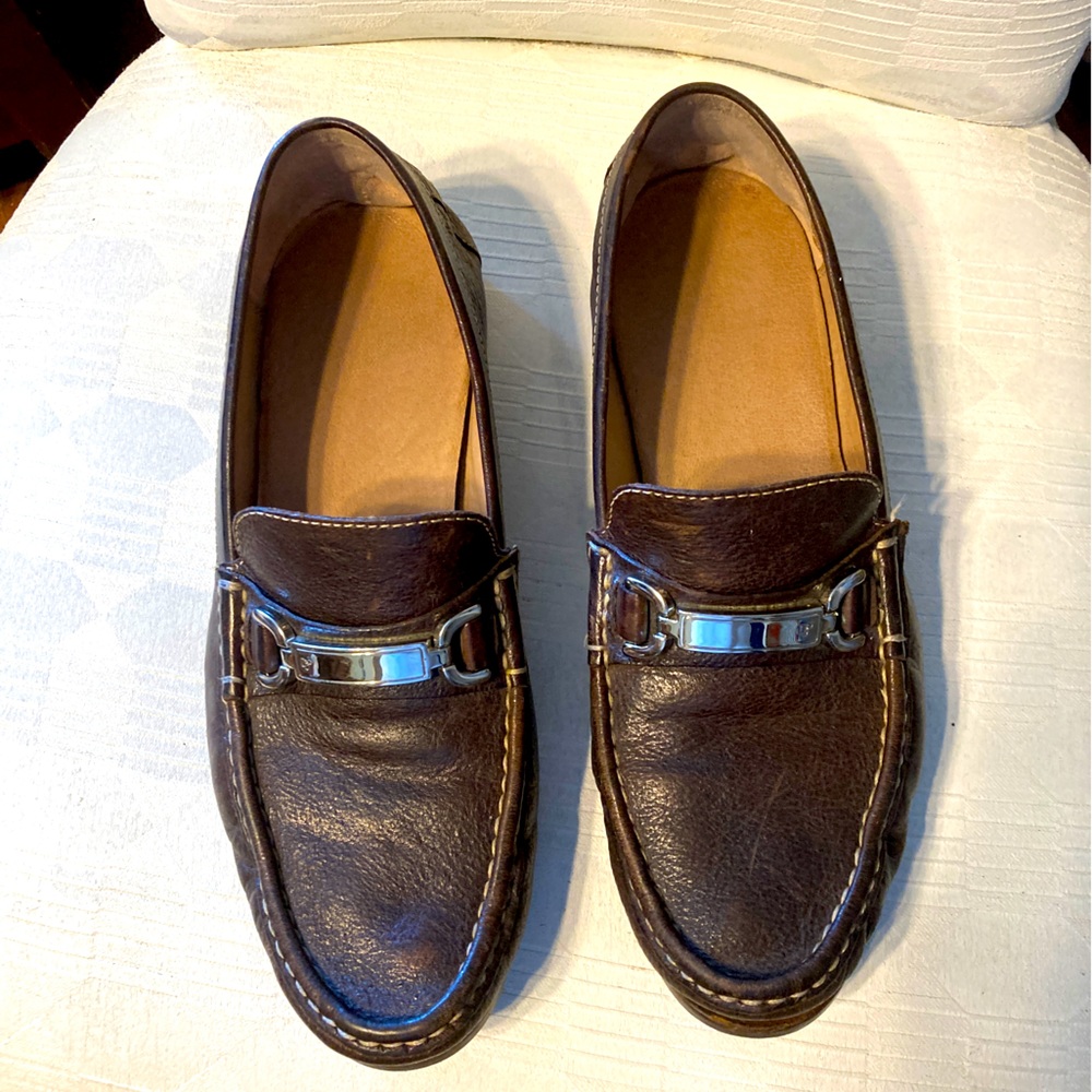 Donald J Pliner Shoes Leather Brown 9 M
